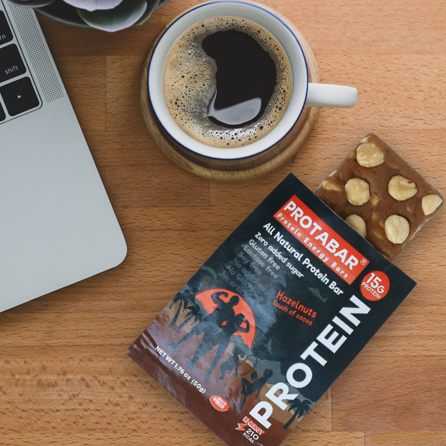Protein Snack With Black Coffee